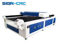 SIGN-1325C Mix Hybrid laser cutting machine metal nonmetal